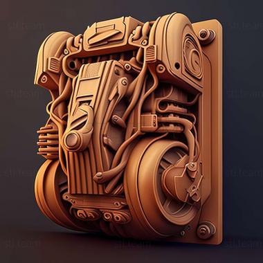 3D model Heavy Metal Machines game (STL)